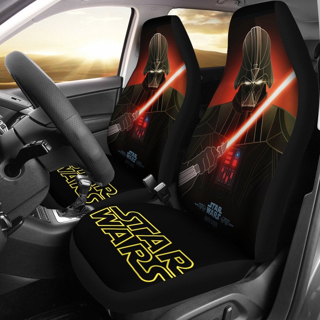 Darth Vader Star Wars Premium Custom Car Seat Covers Decor Protectors