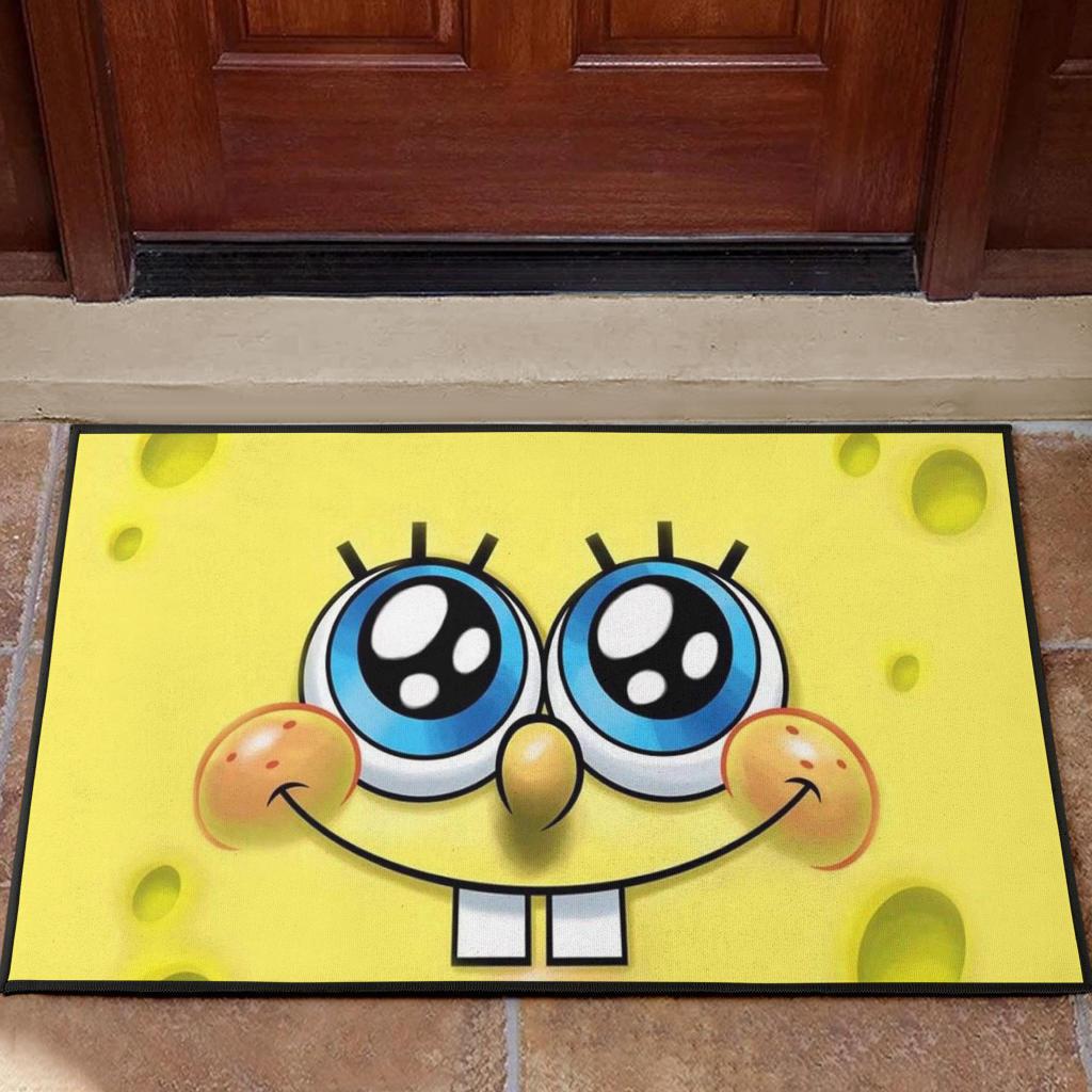 Spongebob Smile Funny Door Mats