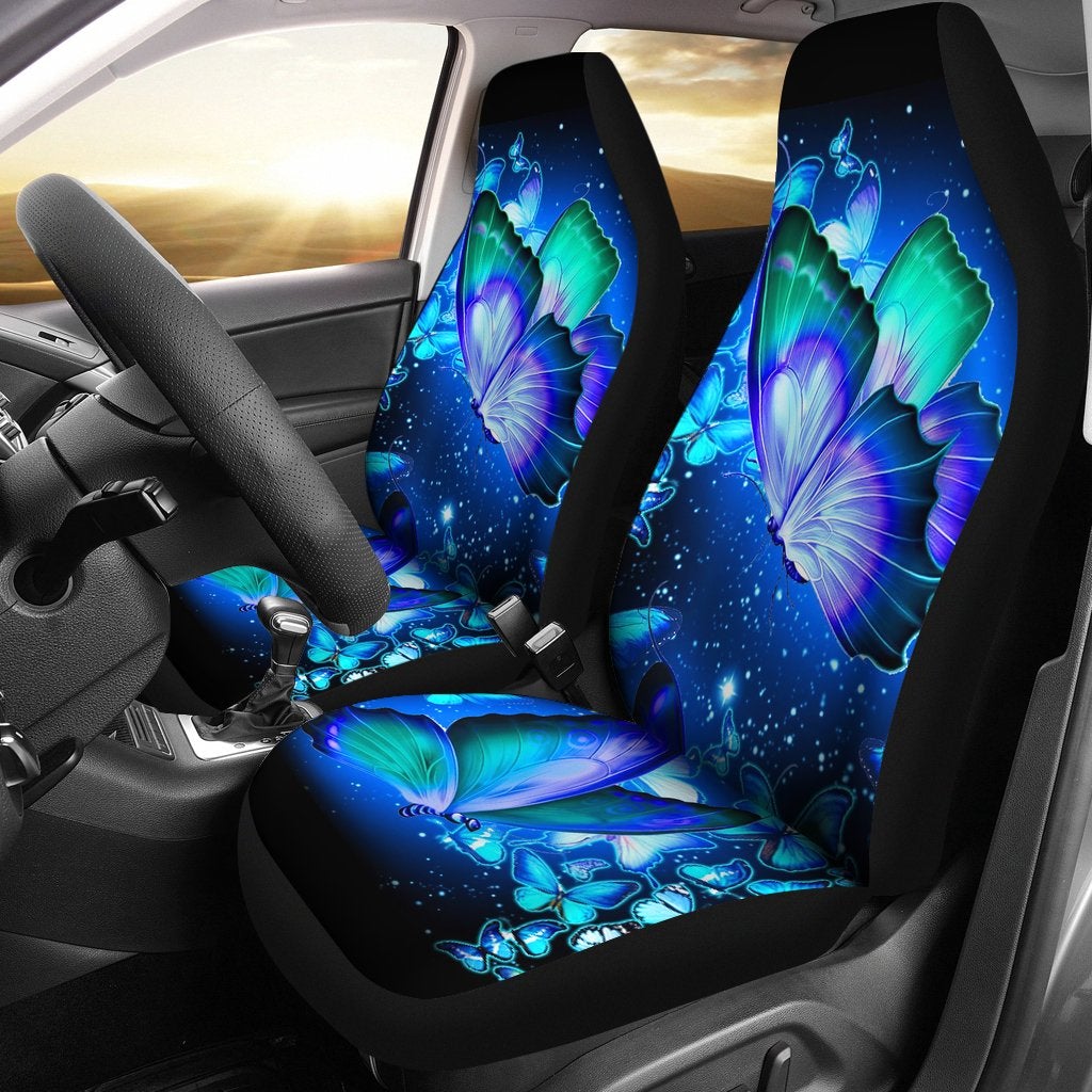 Best New Fantasy Butterfly Premium Custom Car Seat Covers Decor Protector