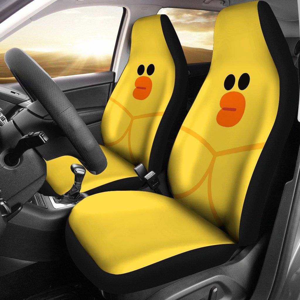 Yellow Chicken Premium Custom Car Seat Covers Decor Protectors