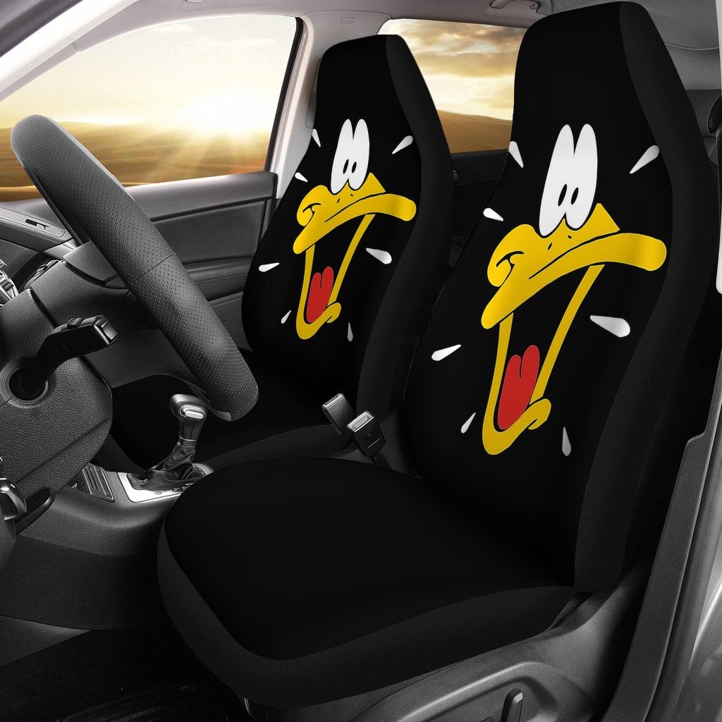 Daffy Duck Premium Custom Car Seat Covers Decor Protectors