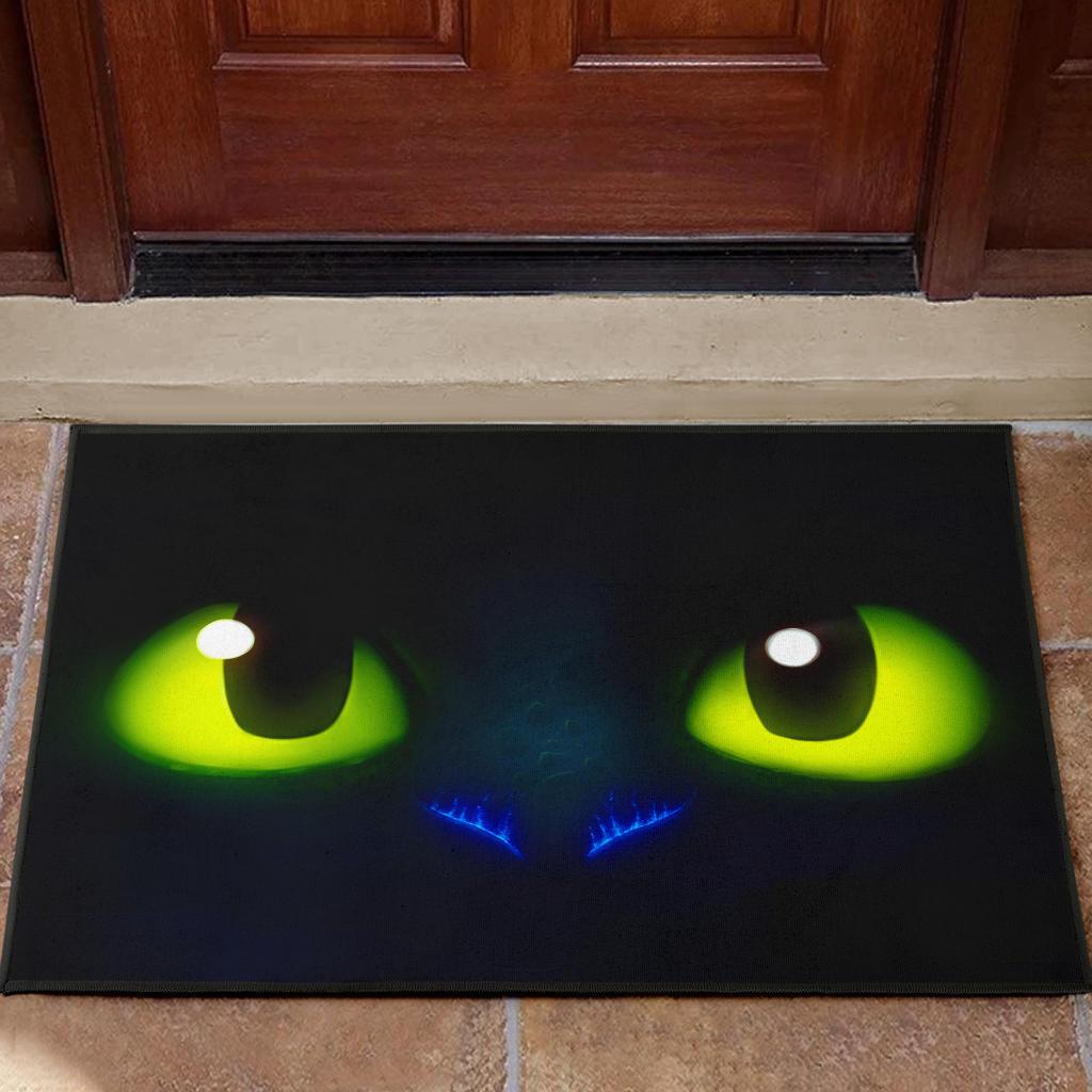 Toothless Eyes Doormats Door Mats