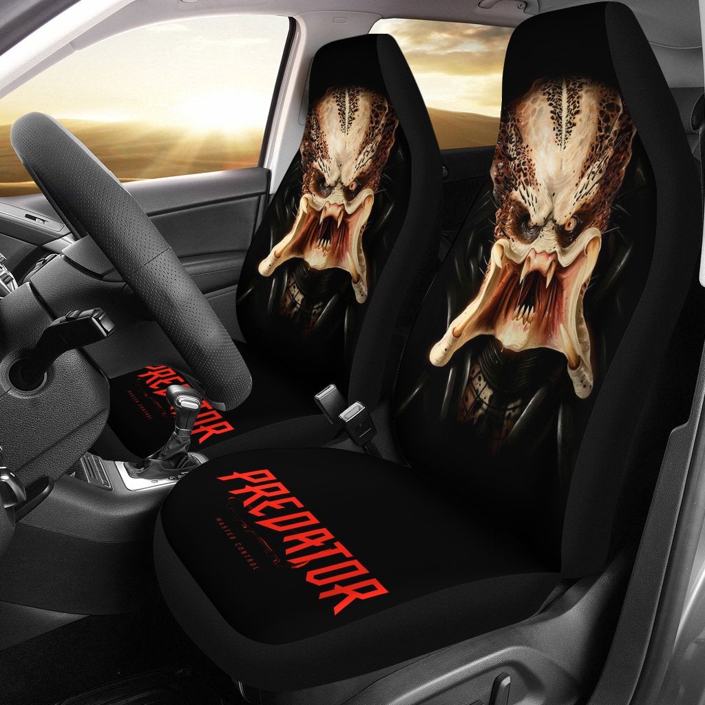 Predator 3D Premium Custom Car Premium Custom Car Seat Covers Decor Protectors Decor Protector