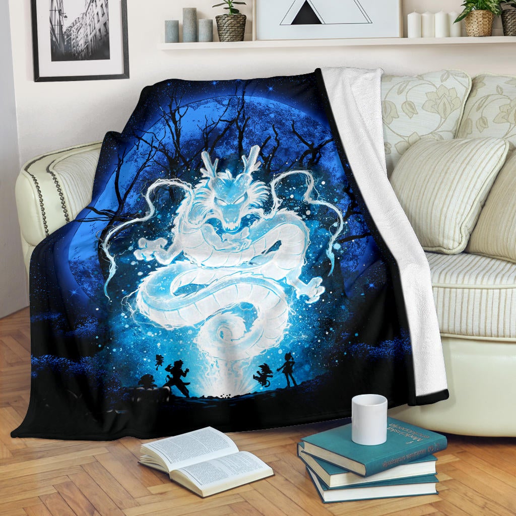 Shenron Dragon Ball Moonlight Premium Blanket
