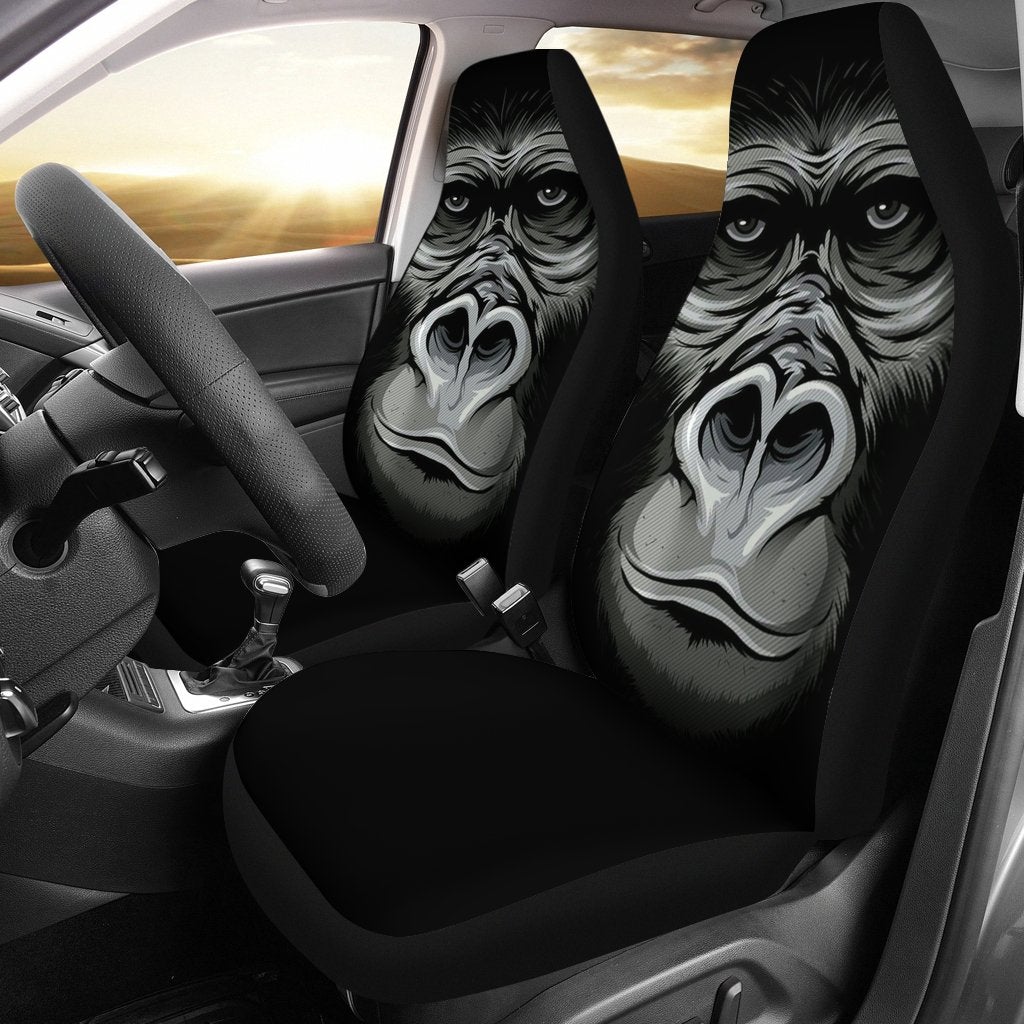 Monkey 3D Premium Custom Car Seat Covers Decor Protectors