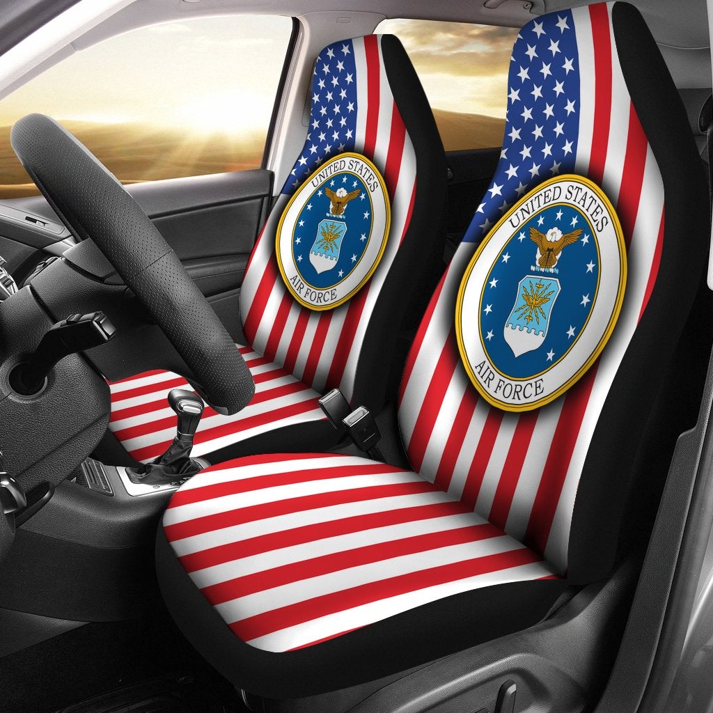 Best United States Air Force Premium Custom Car Seat Covers Decor Protector