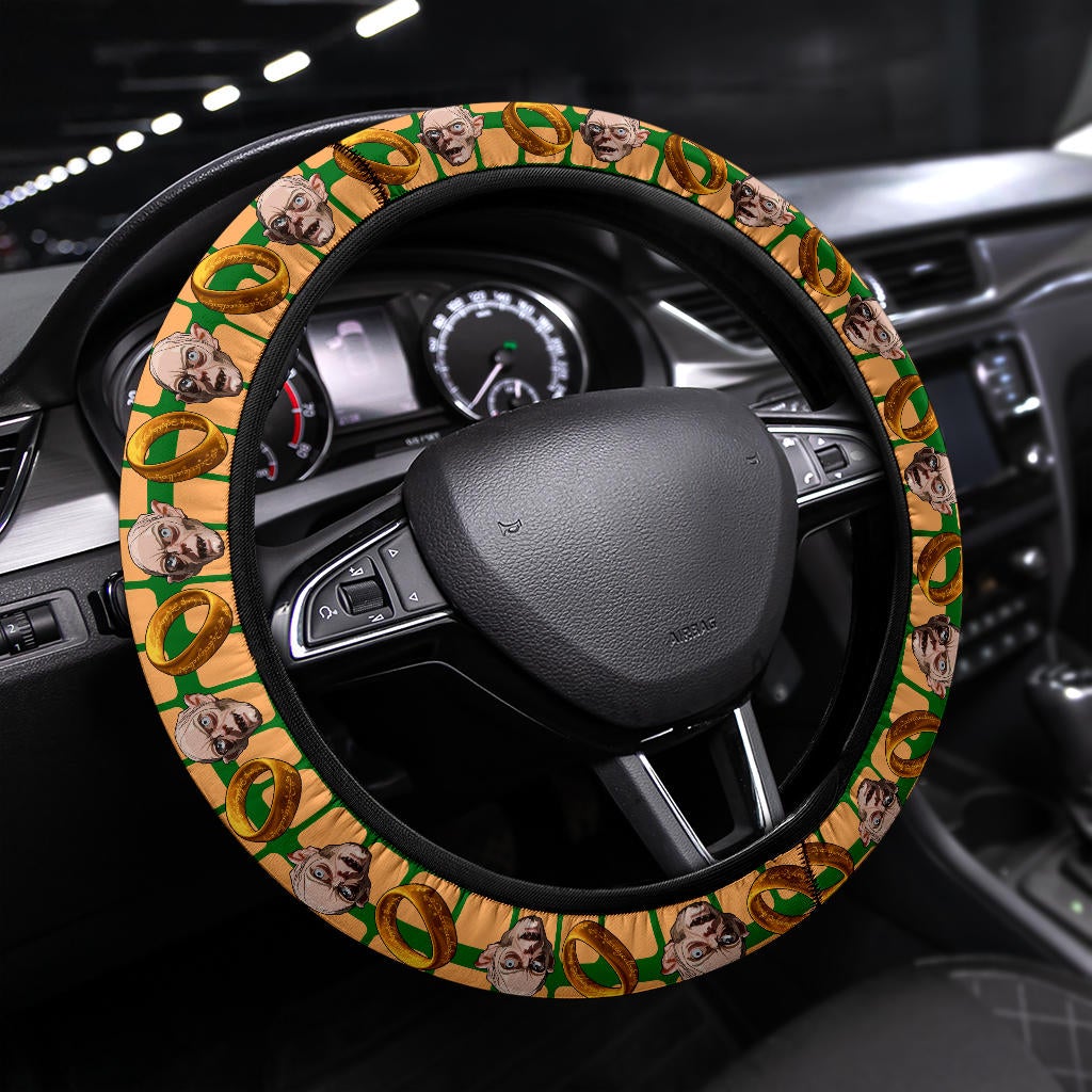 Lord Gollum One Ring Premium Custom Car Steering Wheel Cover