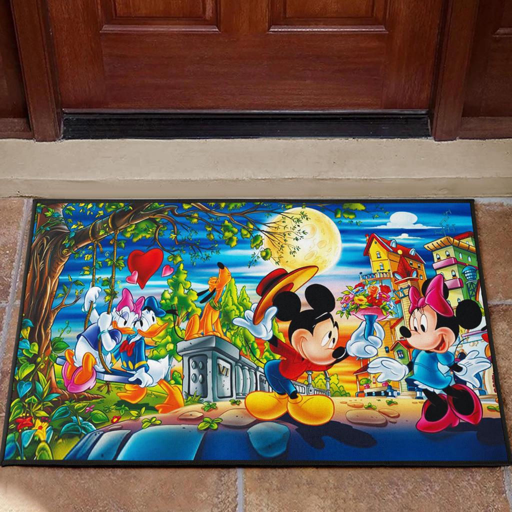 Mickey Mouse Couple Door Mats