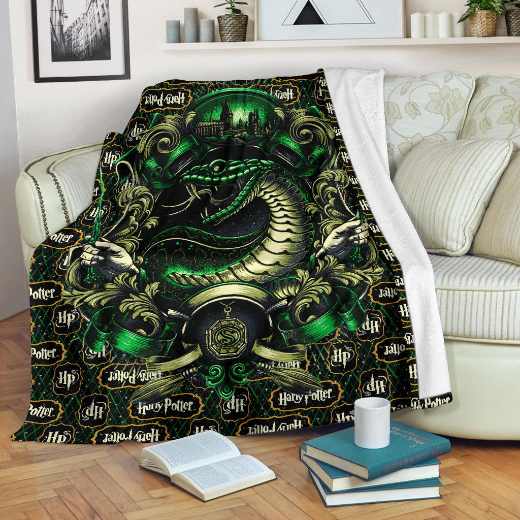 Slytherin Harry Potter Premium Blanket