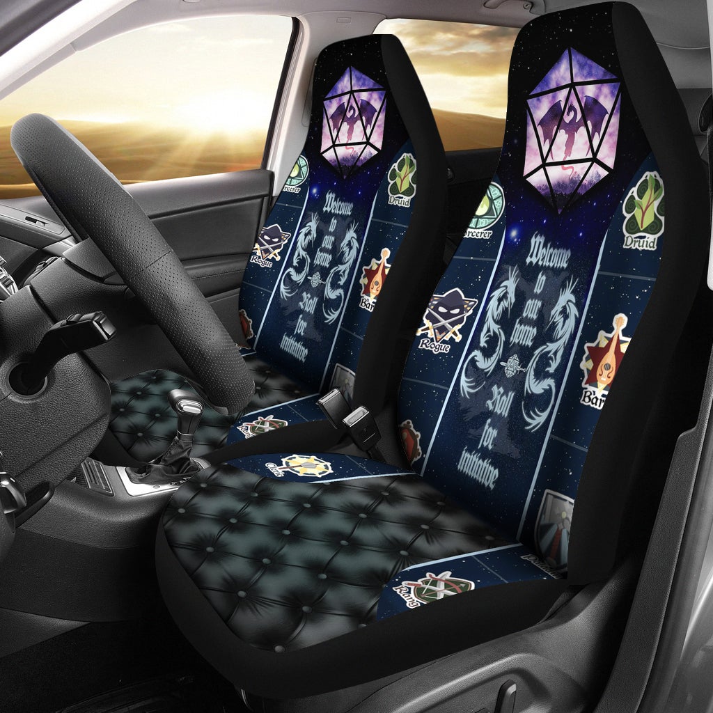 Dungeons & Dragons Roll For Initiative 3 Car Seat