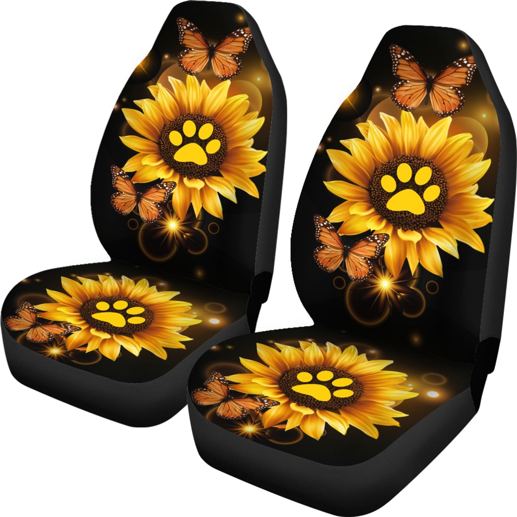 Best Sunflower Paw Premium Custom Car Seat Covers Decor Protector
