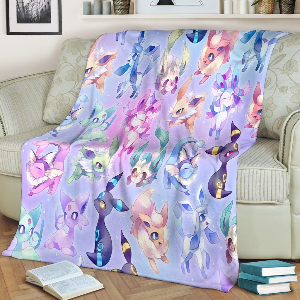 Eeveelution Premium Blanket