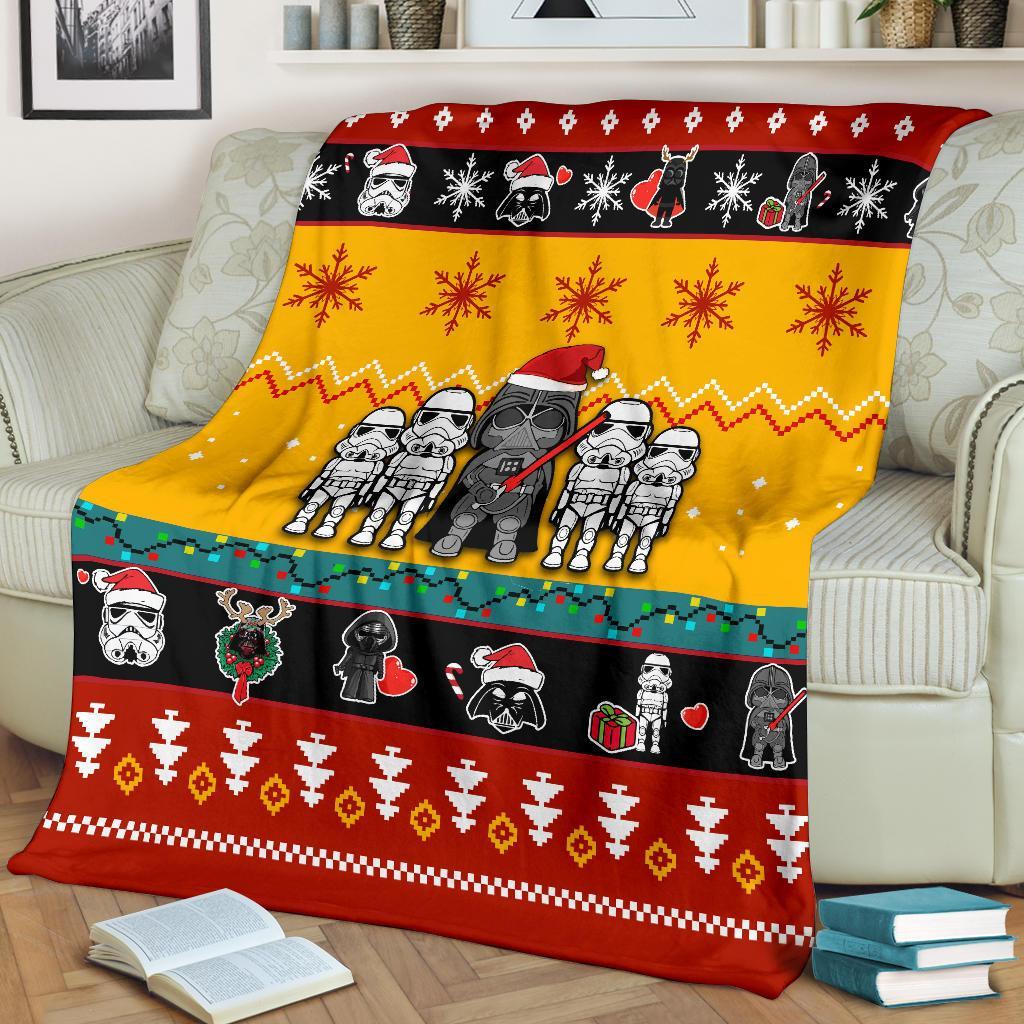 Star Wars Yellow Christmas Blanket Amazing Gift Idea