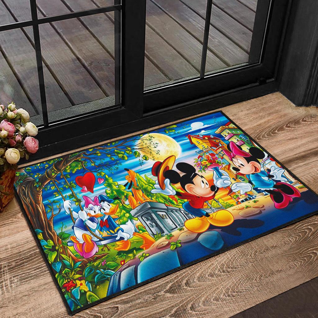 Mickey Mouse Couple Door Mats