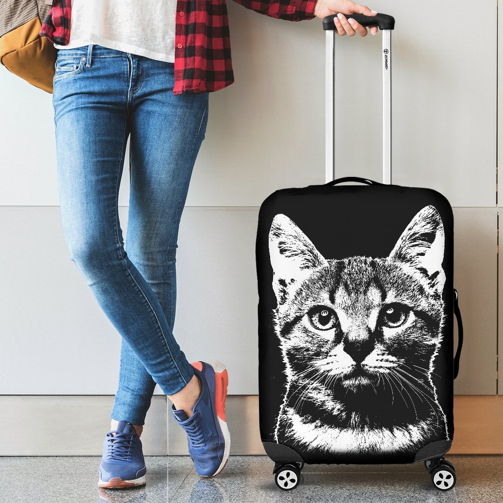 Cat 2020 Travel Luggage Cover Suitcase Protector