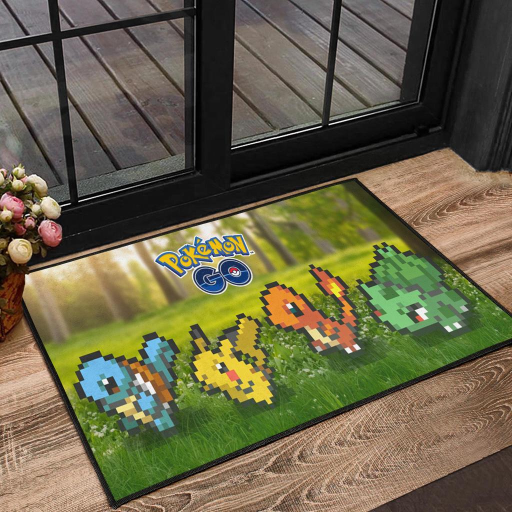 Pokemon Go Pixel Door Mats