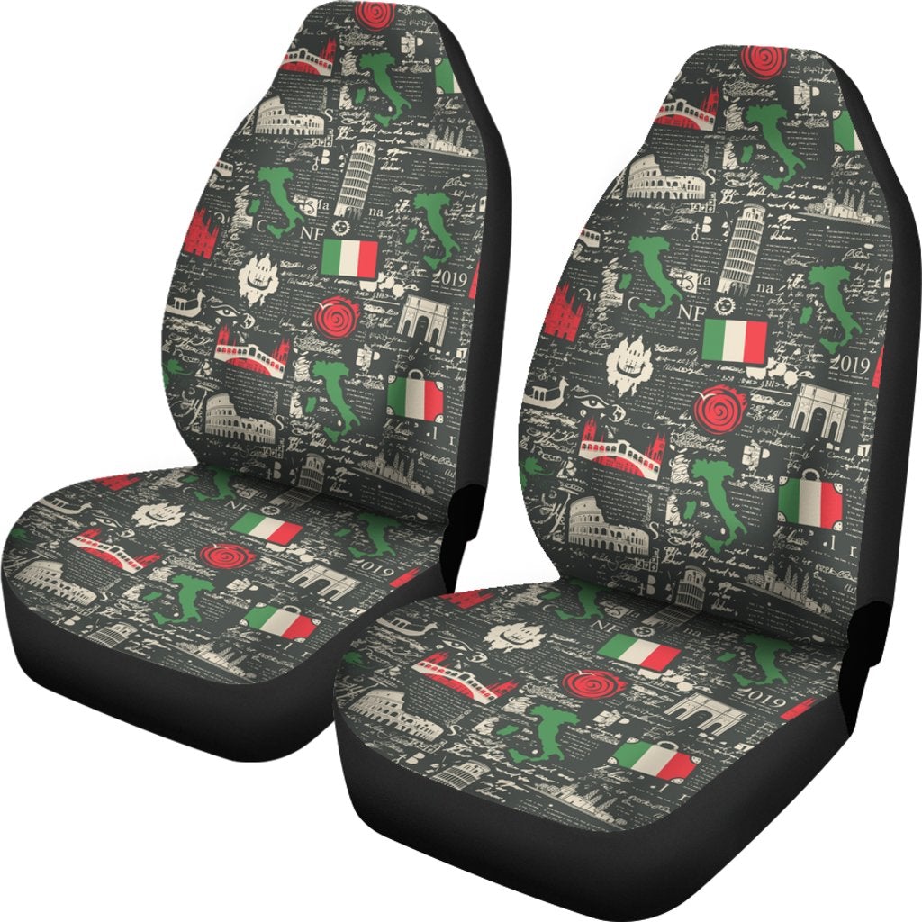 Best Abstract Seamless Pattern Italy Premium Custom Car Seat Covers Decor Protector