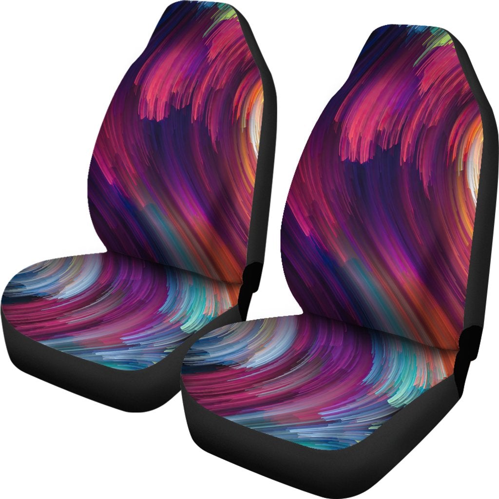 Best Abstract Swirl Pattern Corolful Premium Custom Car Seat Covers Decor Protector