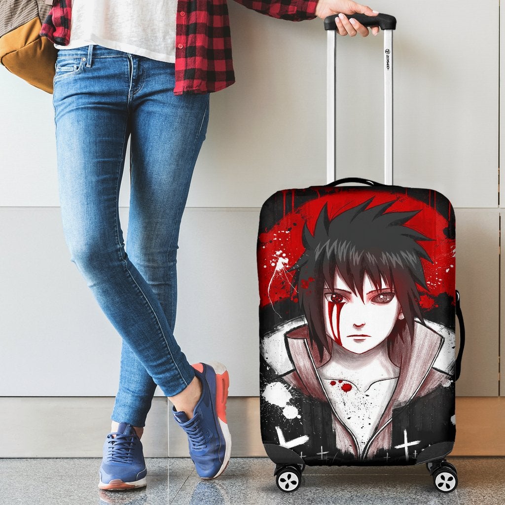 Uchiha Sasuke Luggage Cover Suitcase Protector