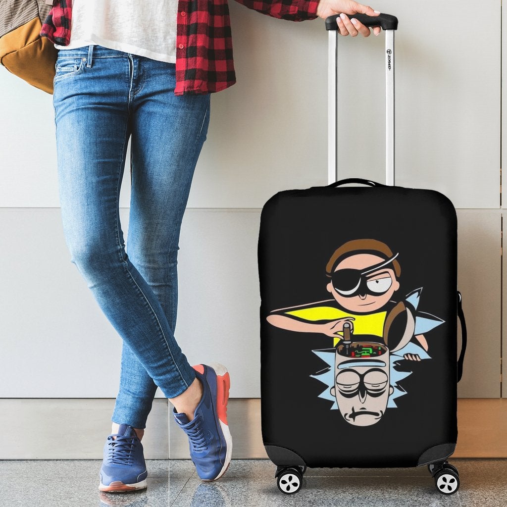 Rick And Morty Luggage Cover Suitcase Protector 5