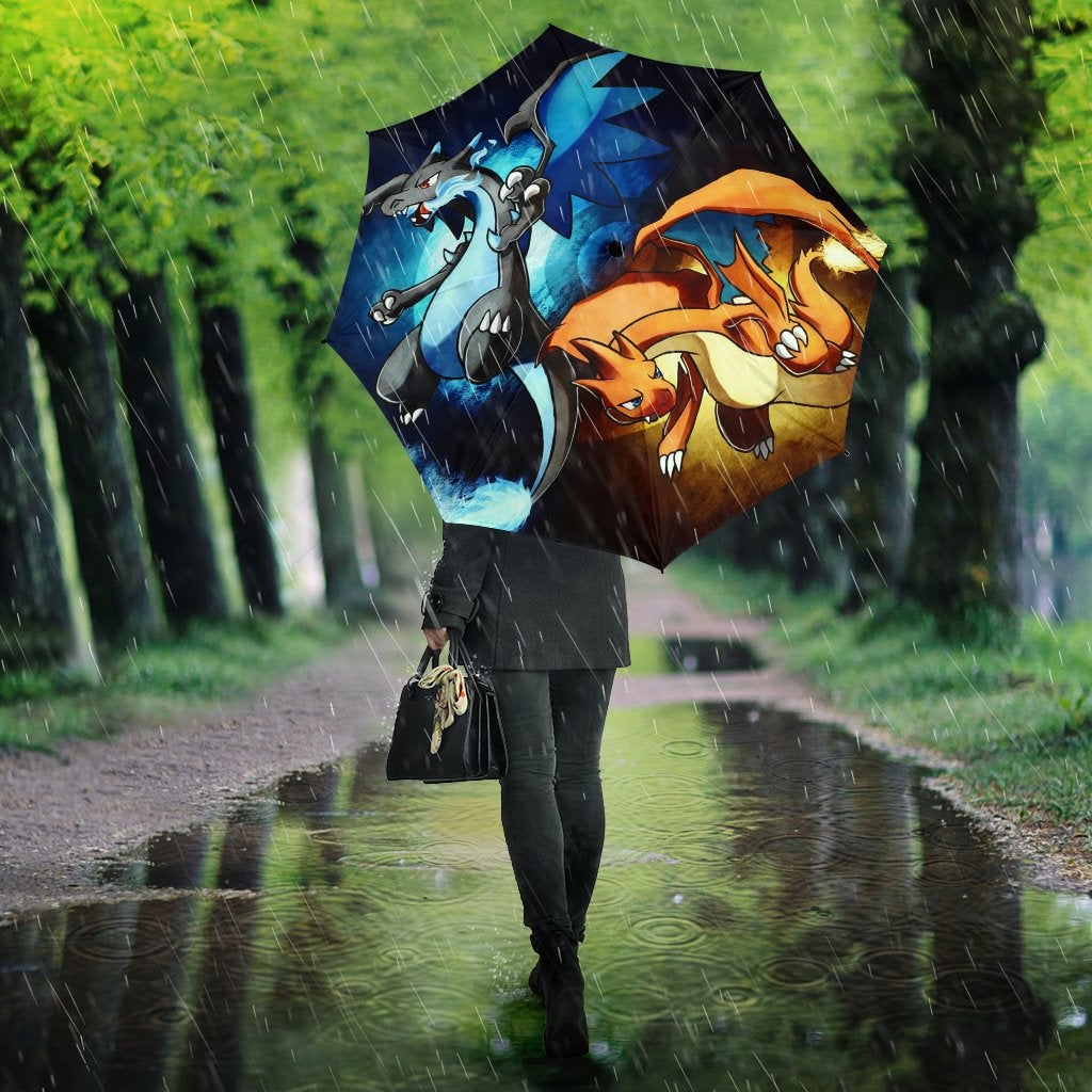 Mega Charizard Pokemon X Vs Y Umbrella