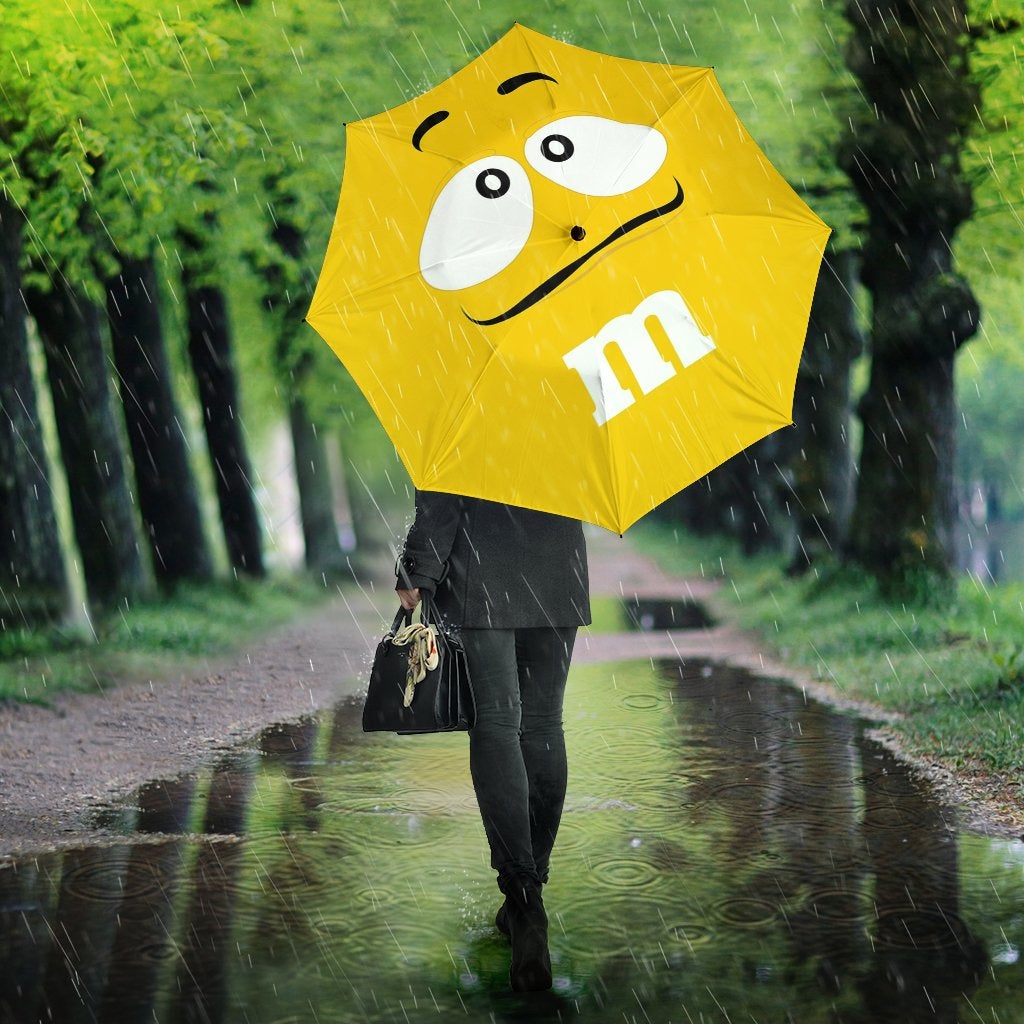 M&M Yellow Chocolate Umbrella