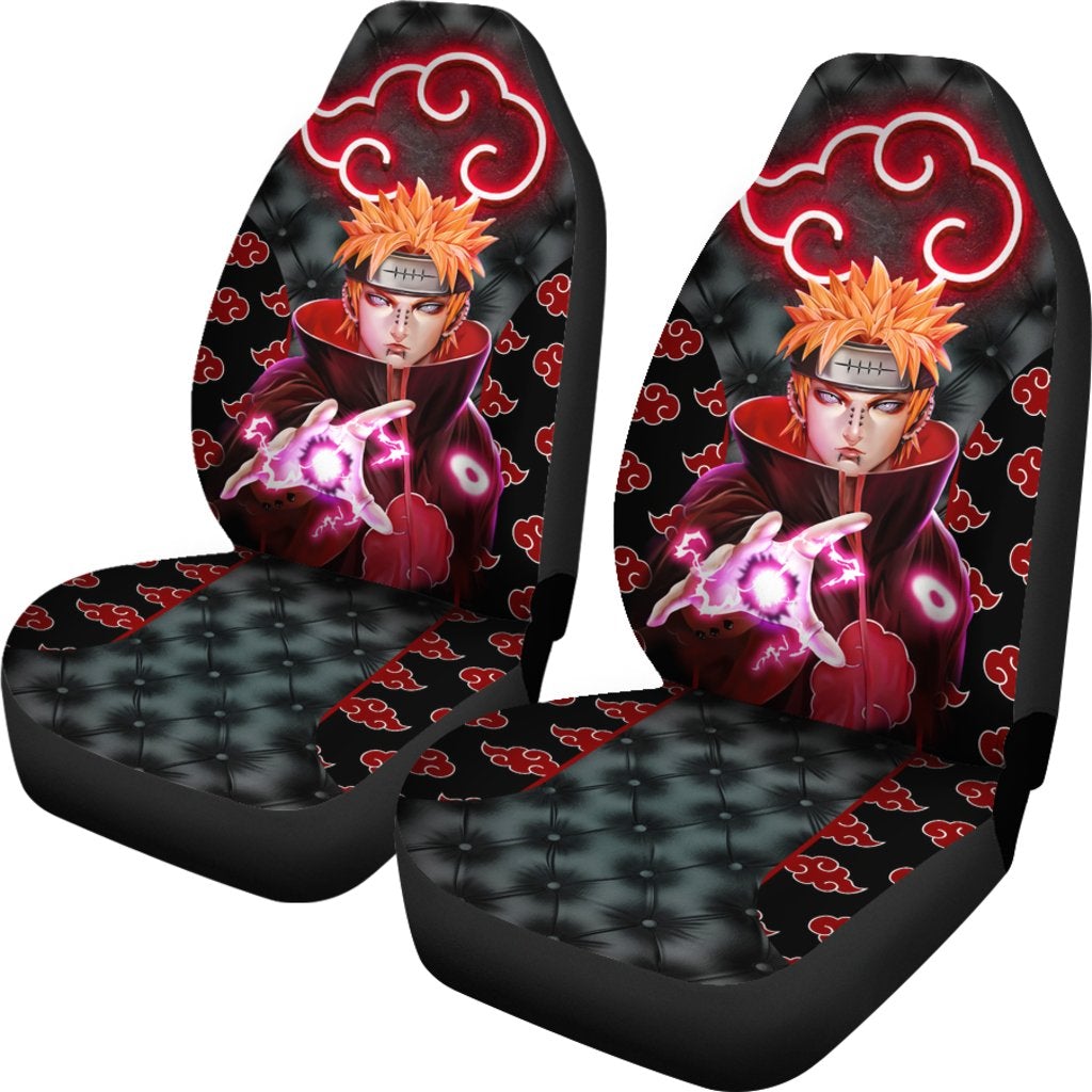 Bijuu Mode Naruto Car Seat Covers Custom Anime Car Accessories