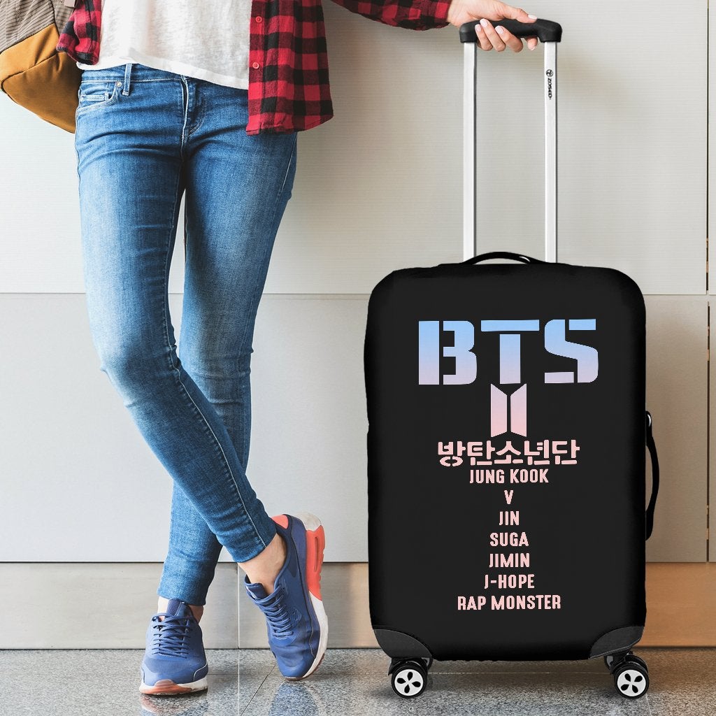 Bts Luggage Cover Suitcase Protector