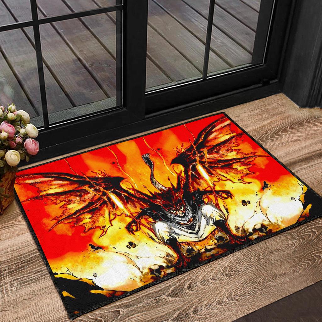 Natsu Dragneel Transform Anime Door Mats