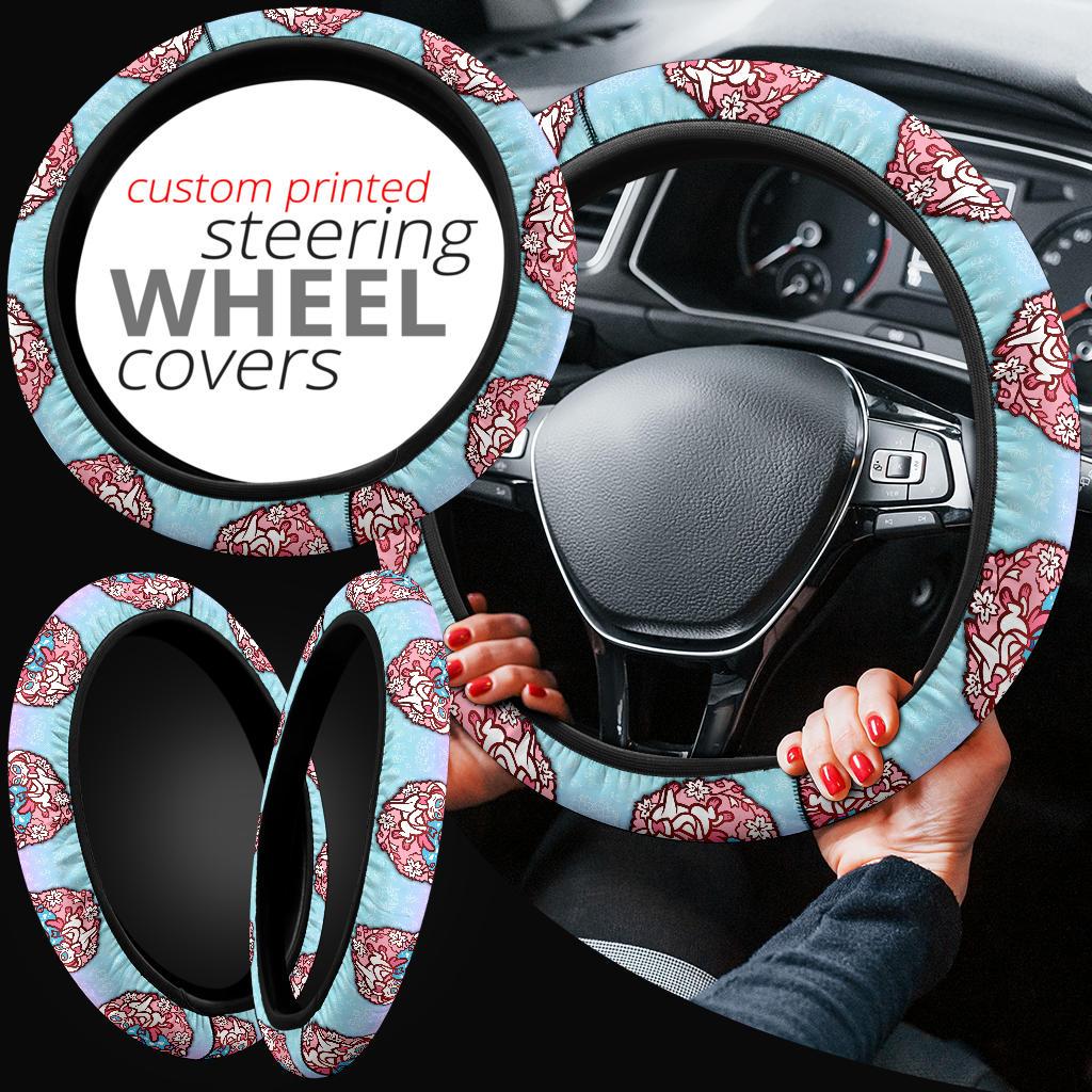 Sylveon Pokemon Car Steering Wheel Cover