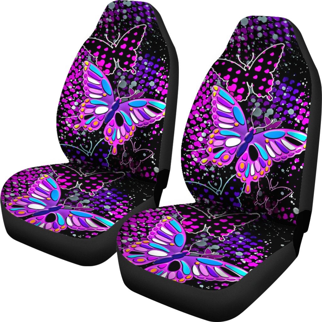 Best Butterfly Hd Art Premium Custom Car Seat Covers Decor Protector
