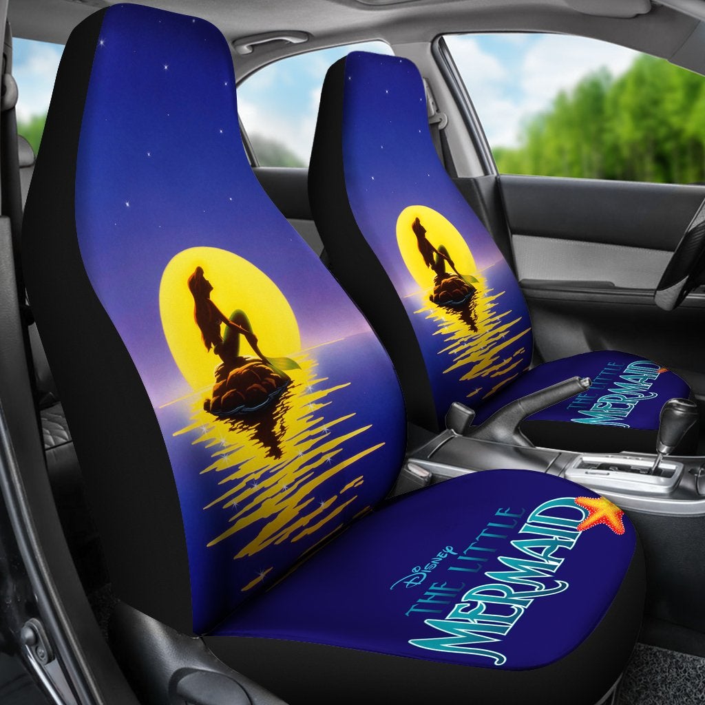 The Little Mermaid New Premium Custom Car Seat Covers Decor Protectors