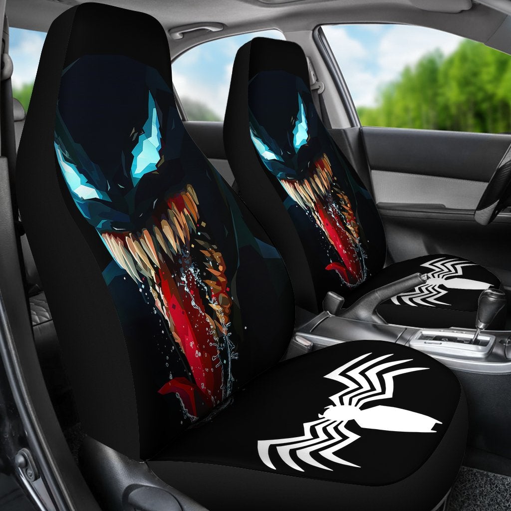 Venom 3D Premium Custom Car Seat Covers Decor Protector