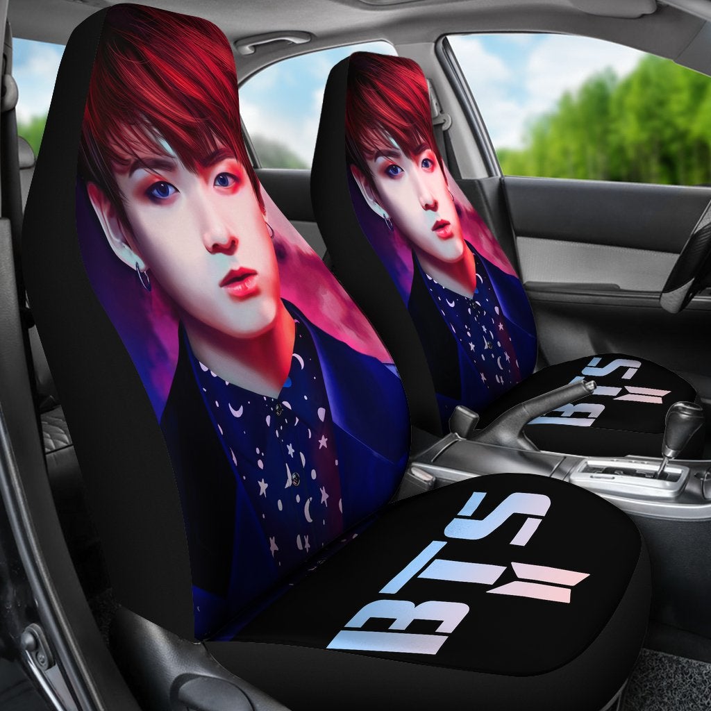 Bts Jungkook Premium Custom Car Seat Covers Decor Protectors