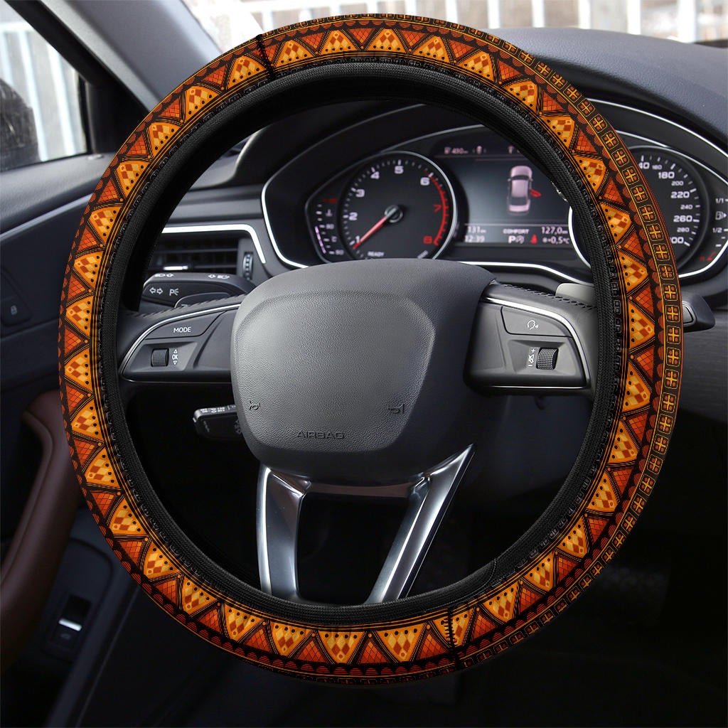 Native American Premium Car Steering Wheel Cover