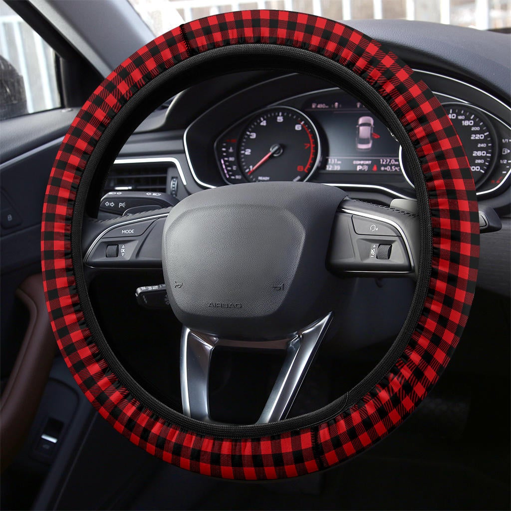 Black Karo Fashion Premium Car Steering Wheel Cover