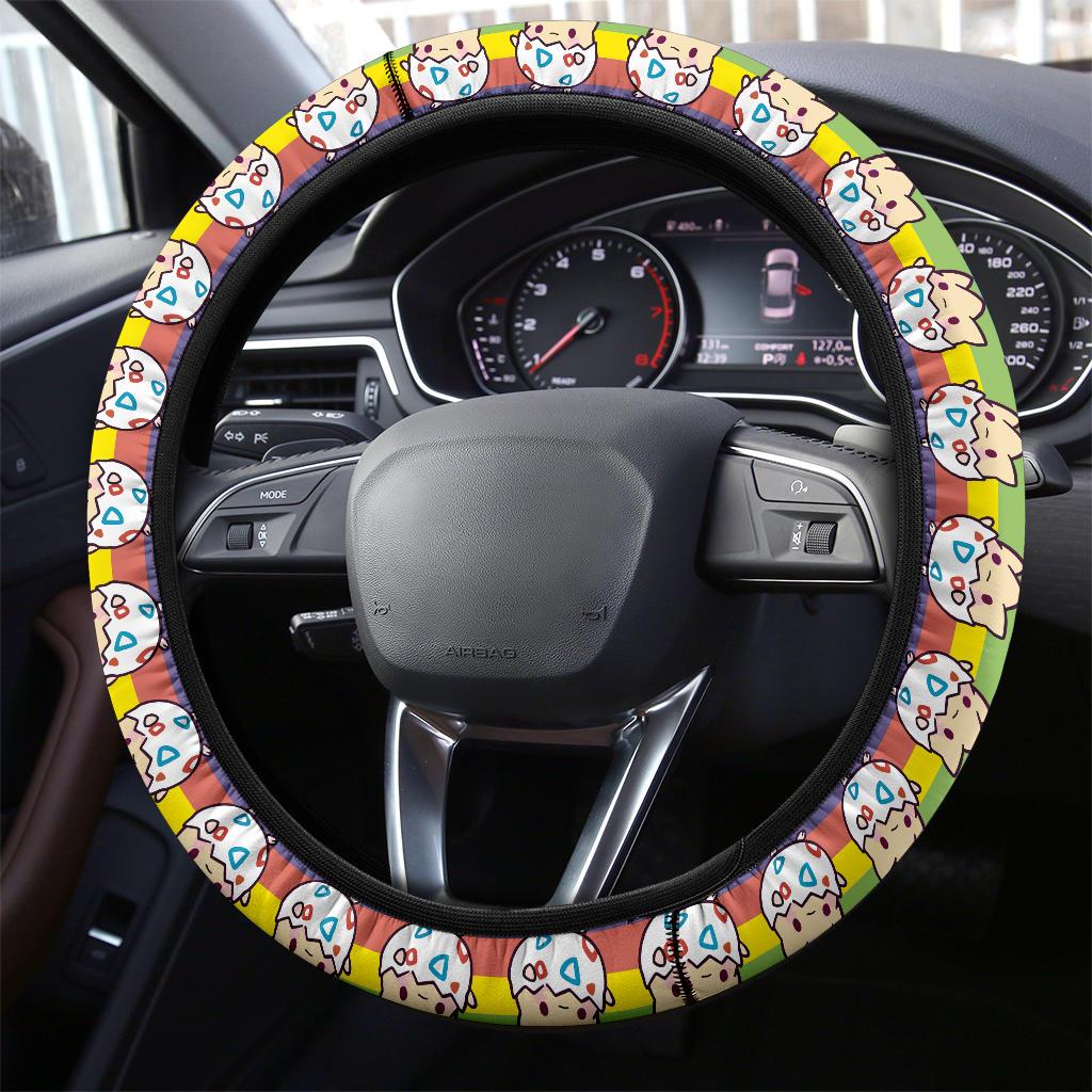 Togepi Pokemon Anime Custom Car Steering Wheel Cover