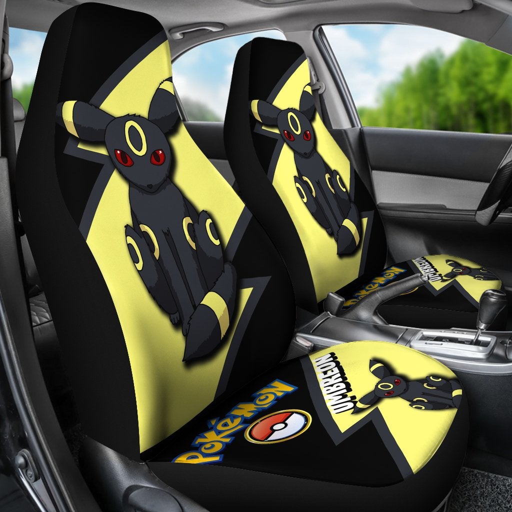 Umbreon Car Seat Covers Custom Anime Pokemon Car Accessories