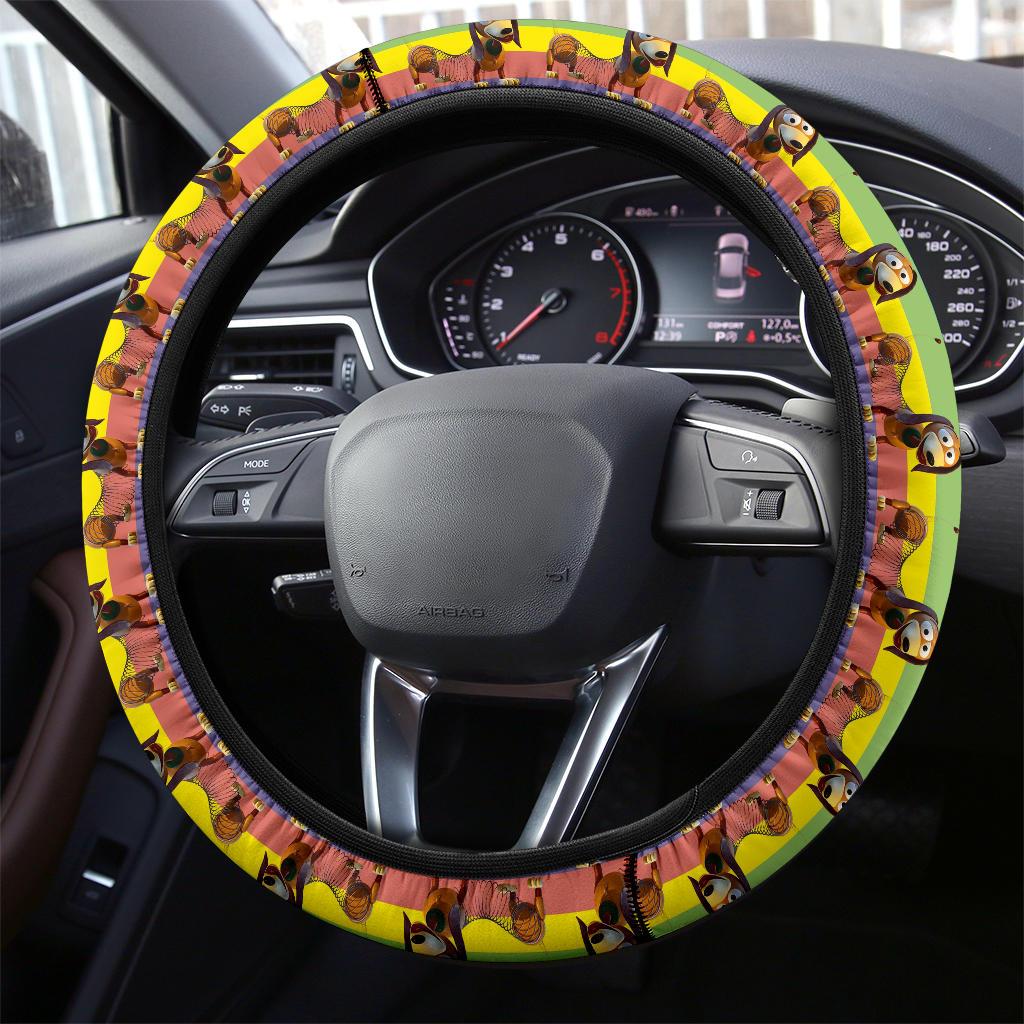 Toy Story Slinkydog Car Steering Wheel Cover