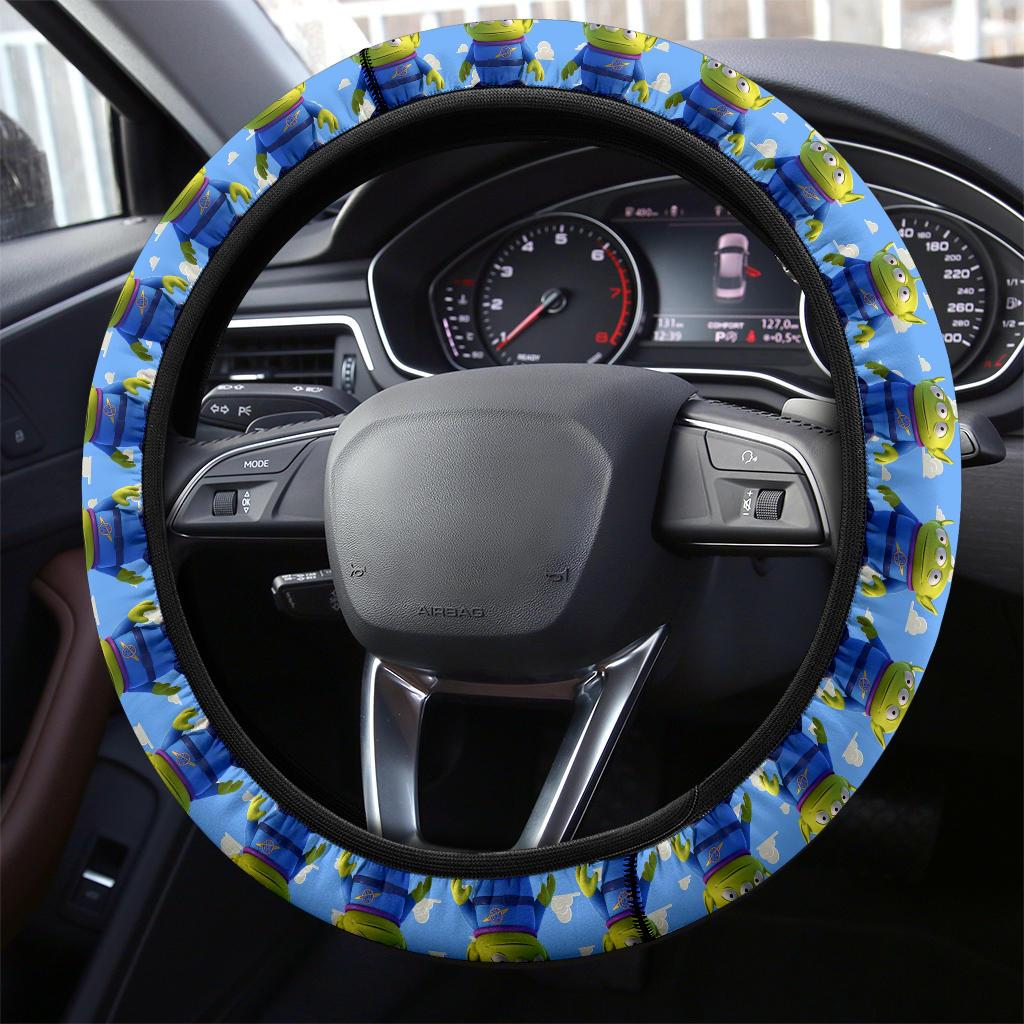 Toy Story Three Little Men Car Steering Wheel Cover