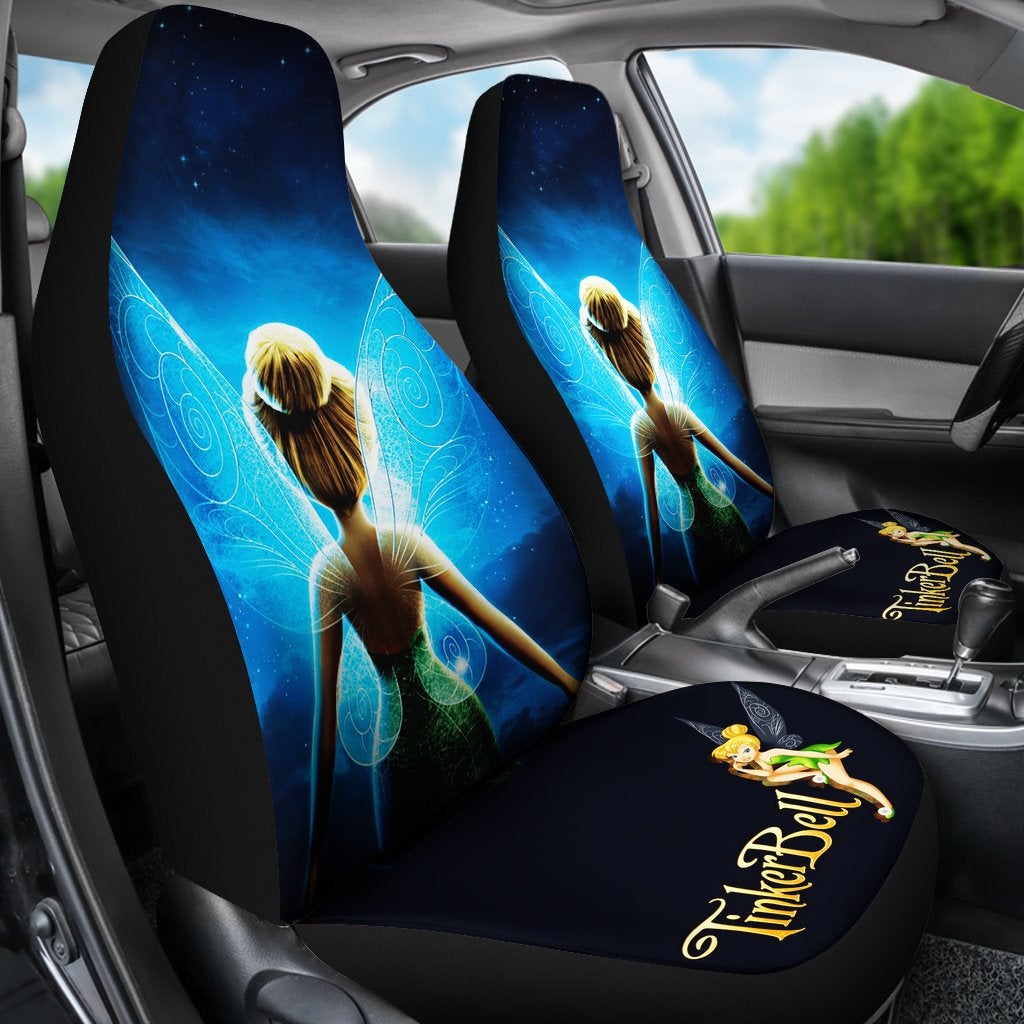 Tinker Bell Premium Custom Car Seat Covers Decor Protectors
