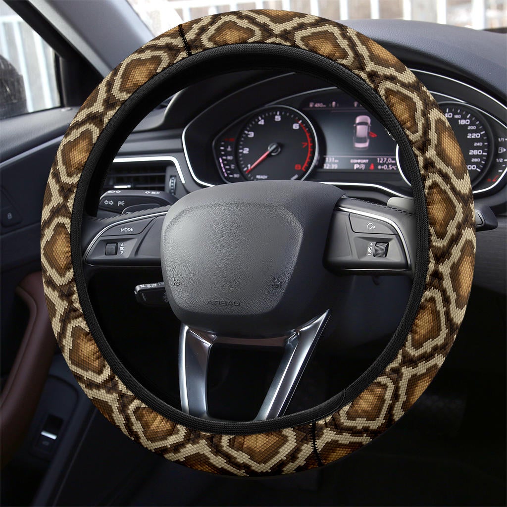 Python Premium Car Steering Wheel Cover