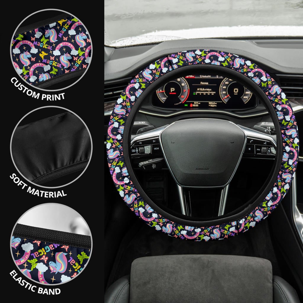 Unicron Magical Premium Car Steering Wheel Cover