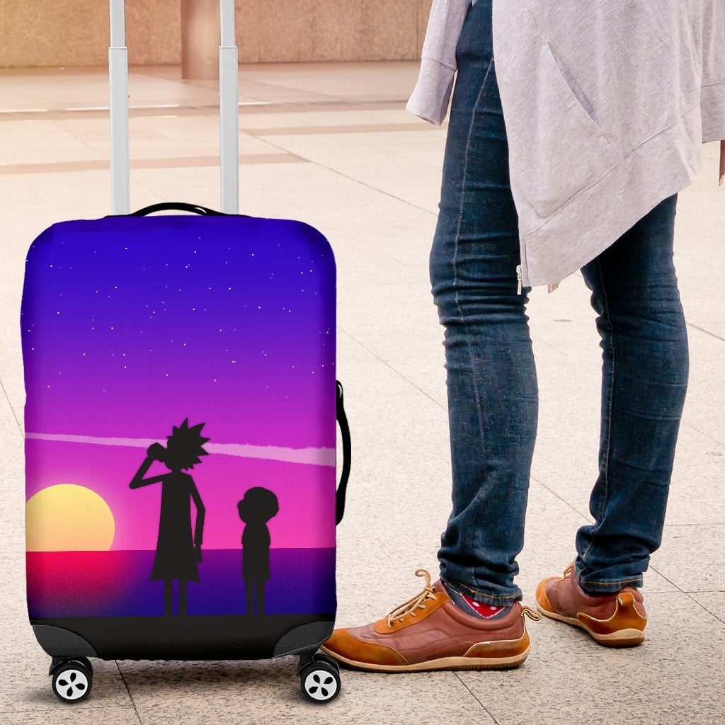 Rick And Morty Luggage Cover Suitcase Protector 1