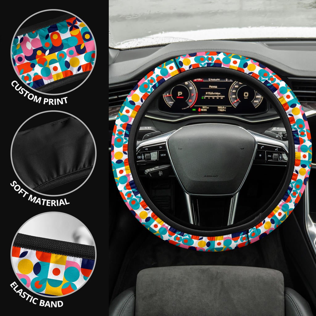 Fashion Funny Color Premium Car Steering Wheel Cover