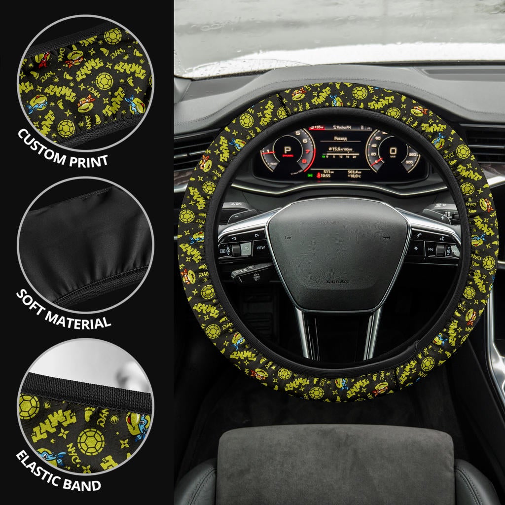 TMNT Premium Car Steering Wheel Cover