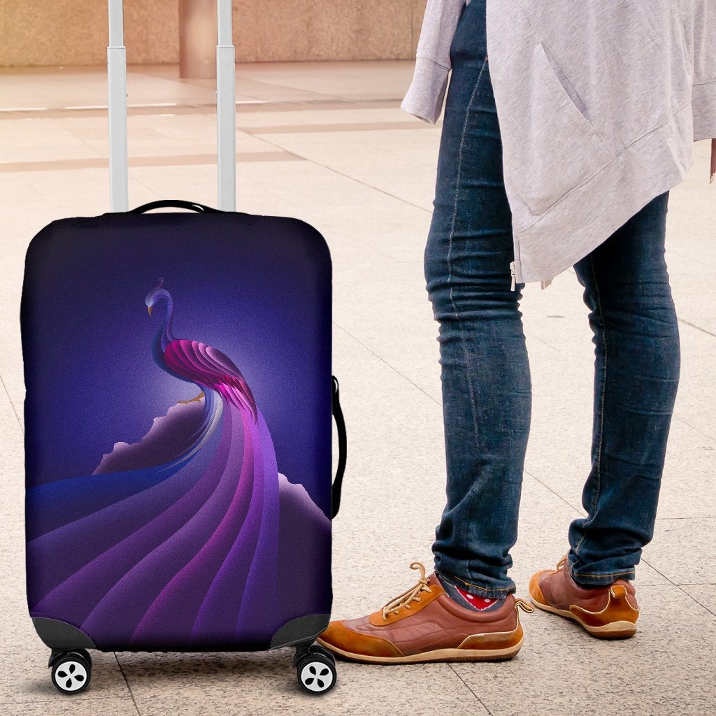 Peacock Travel Luggage Cover Suitcase Protector