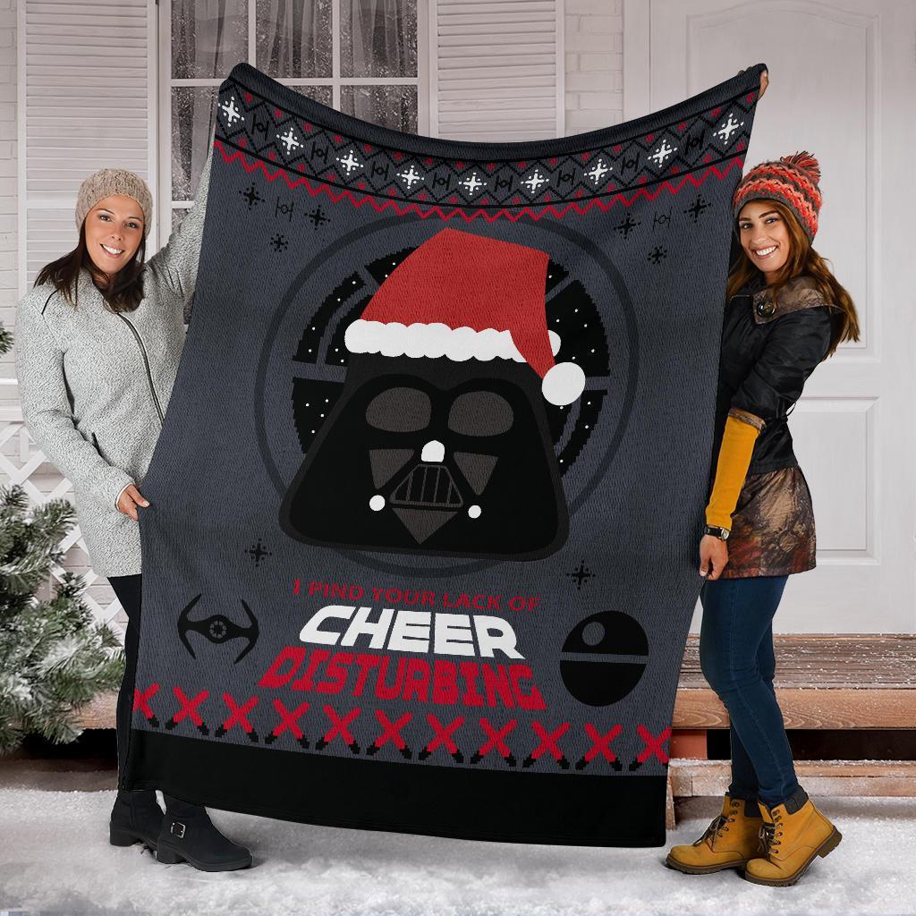 Star Wars I Pind Your Lack Of Ugly Christmas Custom Blanket Home Decor