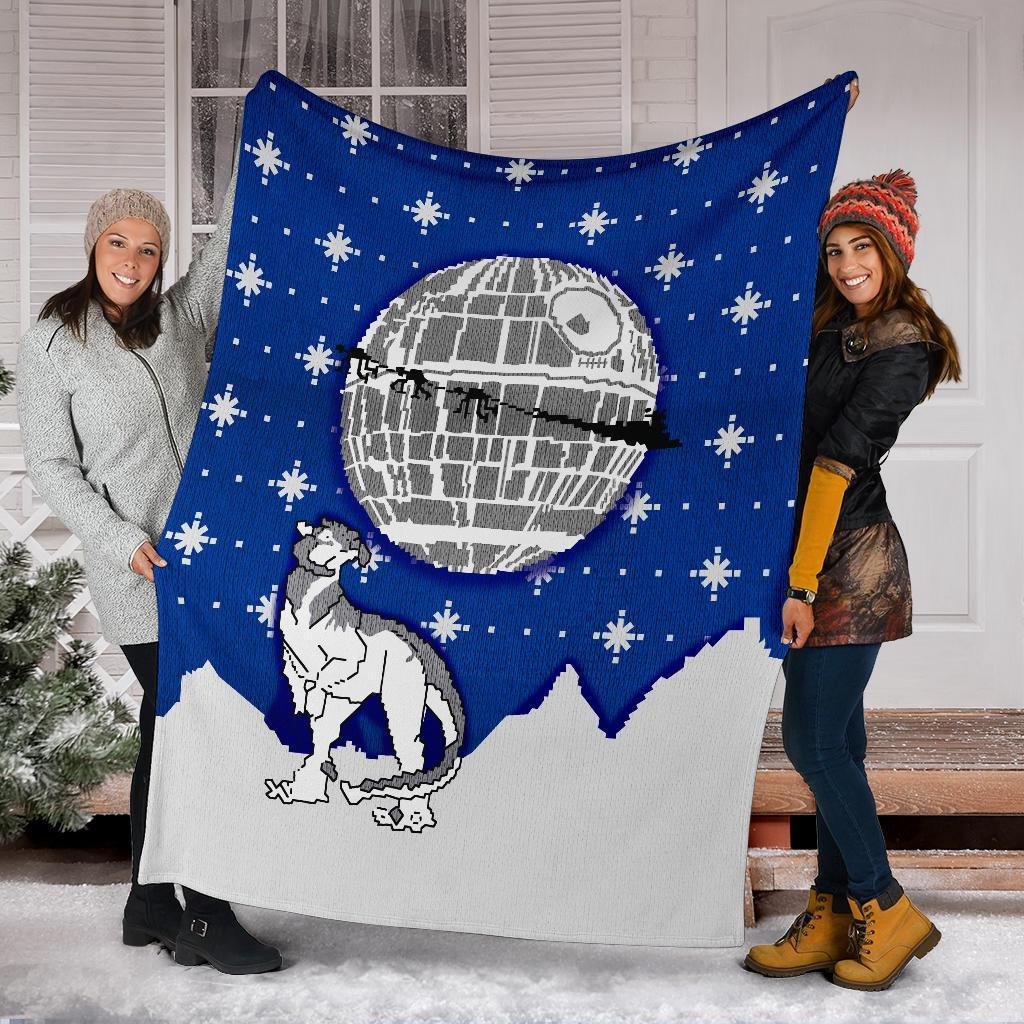 Star Wars Christmas Ugly Christmas Custom Blanket Home Decor