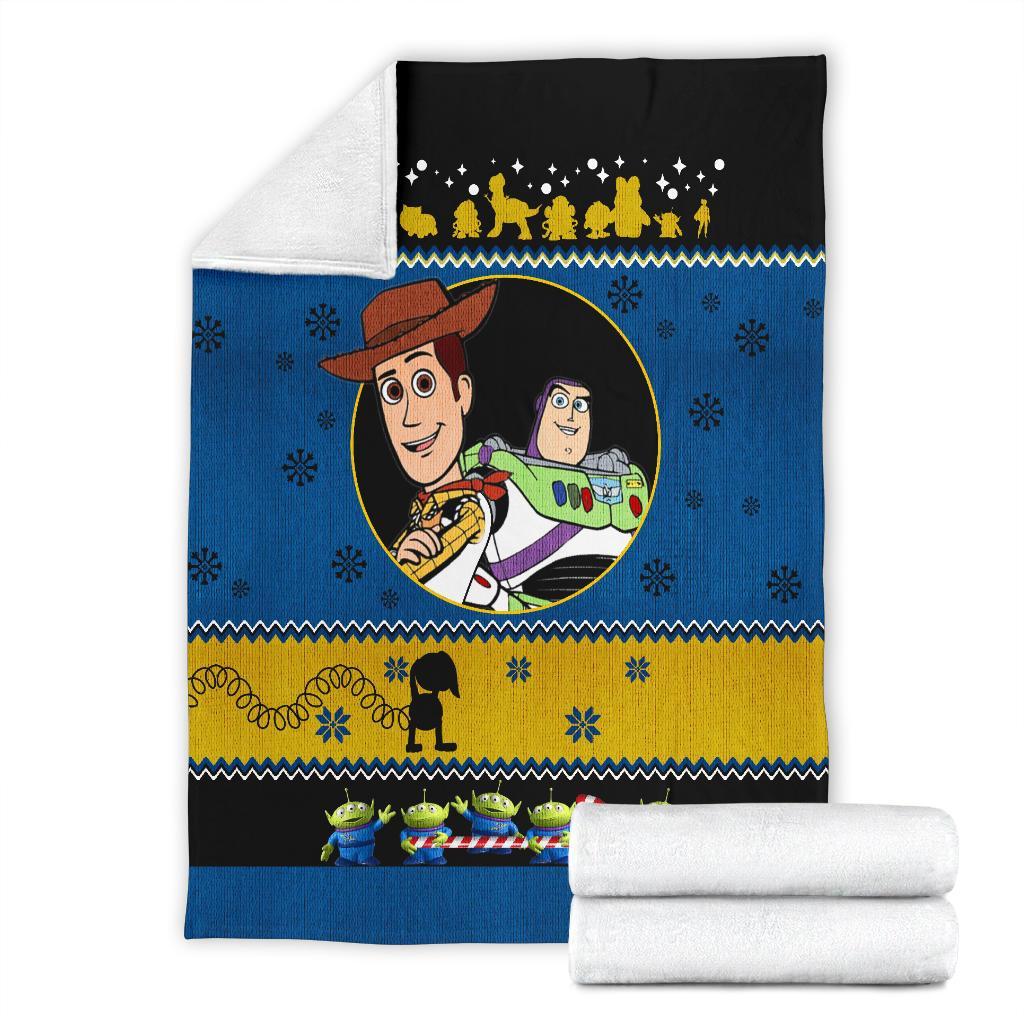 Toy Story Ugly Christmas Custom Blanket Home Decor